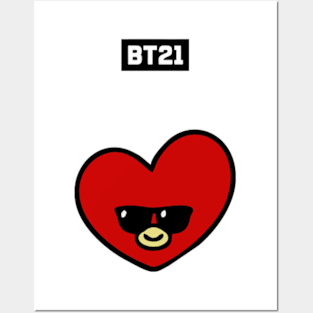 bt21 bts exclusive design 89 Posters and Art